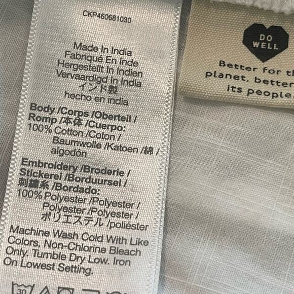 New ~ VINCE CAMUTO ~ Aqua Layered Keyhole-back Sleeveless Blouse~ XXS - Picture 5 of 6